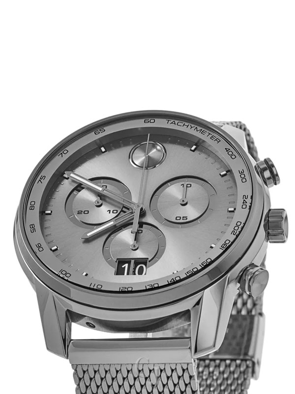 MOVADO PRESTIGE GRAY DIAL CHRONOGRAPH MEN’S WATCH 3600910 - Image 2