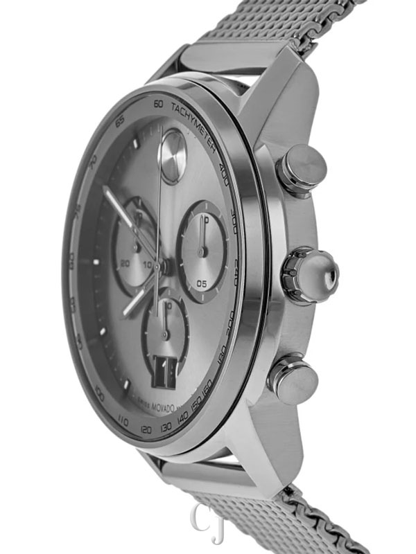 MOVADO PRESTIGE GRAY DIAL CHRONOGRAPH MEN’S WATCH 3600910 - Image 3