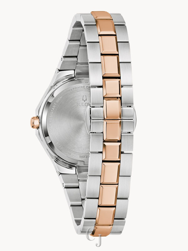 BULOVA PRESTIGE WHITE DIAL WOMEN’S WATCH 98P235 - Image 3