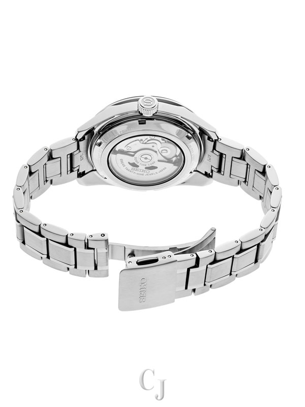 SEIKO PRESAGE SHARP-EDGED SERIES GMT BROWN DIAL MEN’S WATCH SPB225 - Image 3