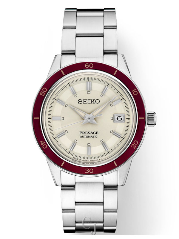 SEIKO PRESAGE STYLE60'S IVORY DIAL MEN’S WATCH SRPH93