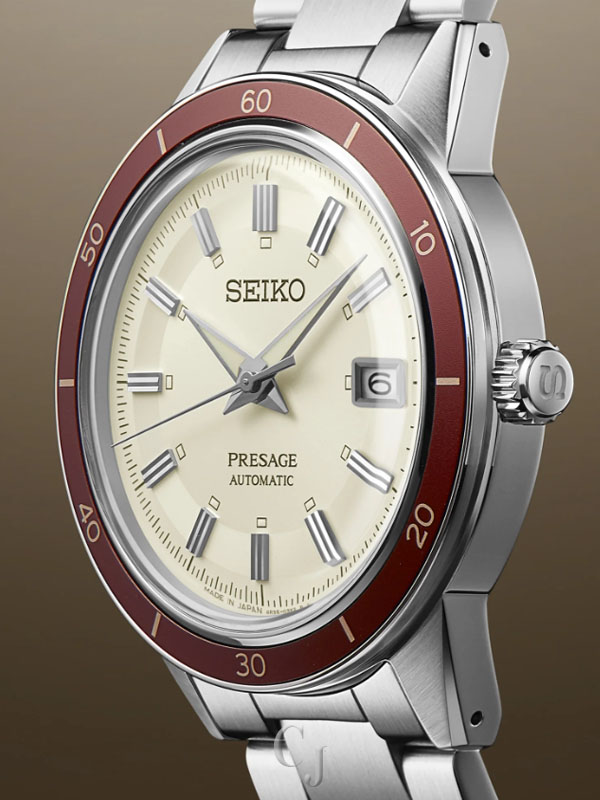 SEIKO PRESAGE STYLE60'S IVORY DIAL MEN’S WATCH SRPH93 - Image 4