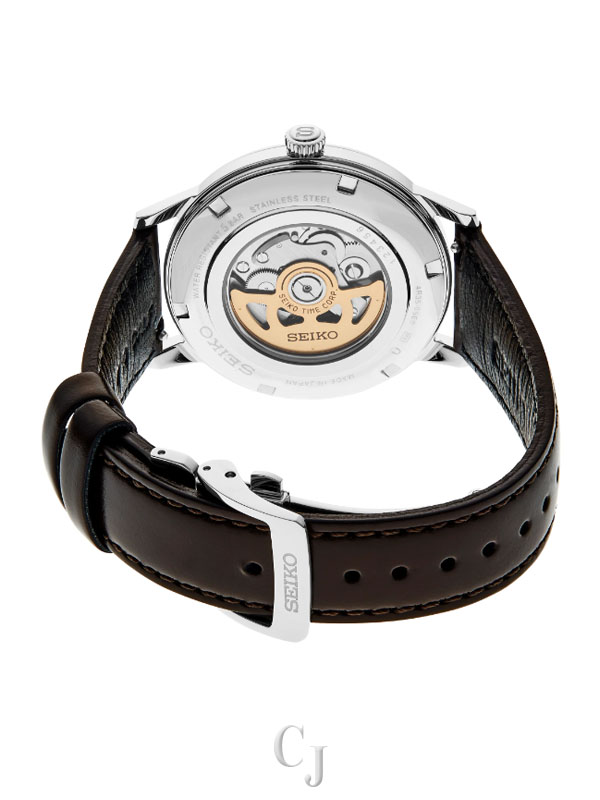 SEIKO PRESAGE COCKTAIL TIME CHARCOAL DIAL MEN’S WATCH SRPJ17 - Image 3