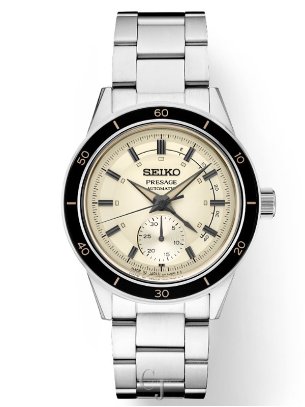 SEIKO PRESAGE STYLE60'S IVORY DIAL MEN’S WATCH SSA447
