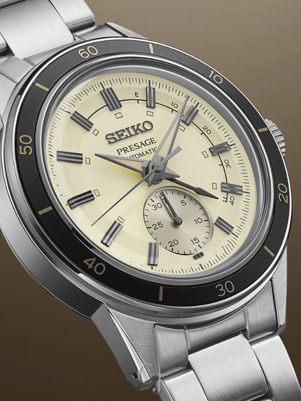 SEIKO PRESAGE STYLE60'S IVORY DIAL MEN’S WATCH SSA447 - Image 4