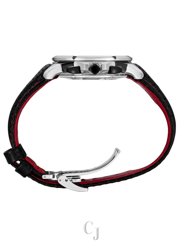 SEIKO COUTURA RED DIAL CHRONOGRAPH MEN’S WATCH SSB435 - Image 2