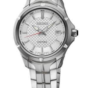 SEIKO COUTURA SILVER DIAL STAINLESS STEEL MEN’S WATCH SUR565