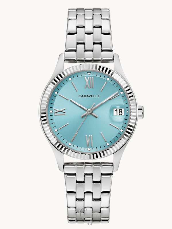 CARAVELLE BY BULOVA LIGHT BLUE DIAL WOMEN’S WATCH 43M124