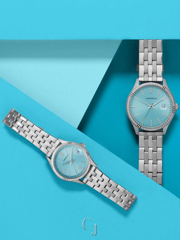 CARAVELLE BY BULOVA LIGHT BLUE DIAL WOMEN’S WATCH 43M124 - Image 4