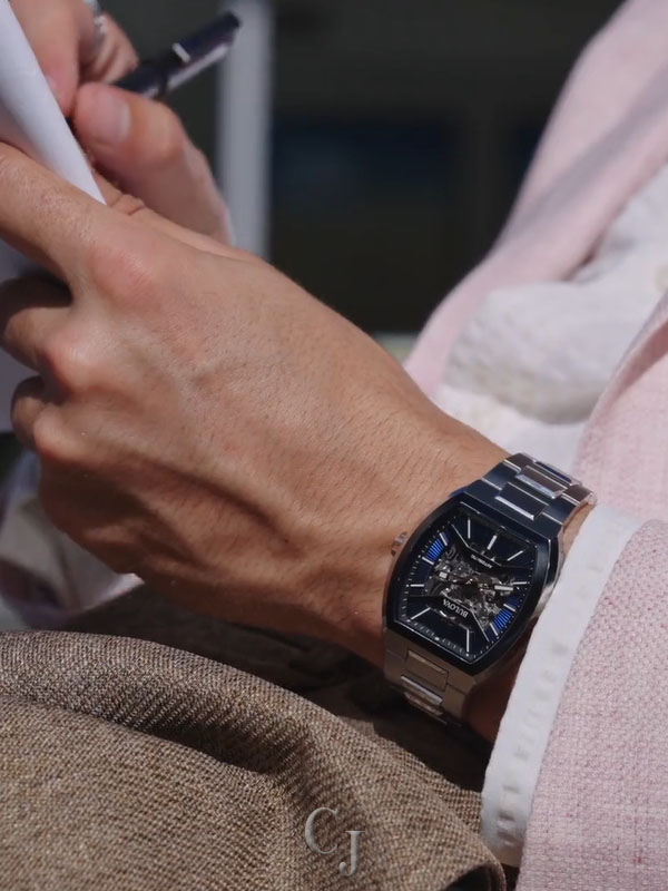 BULOVA MAQUINA BLUE DIAL AUTOMATIC MEN’S WATCH 98A319 - Image 6