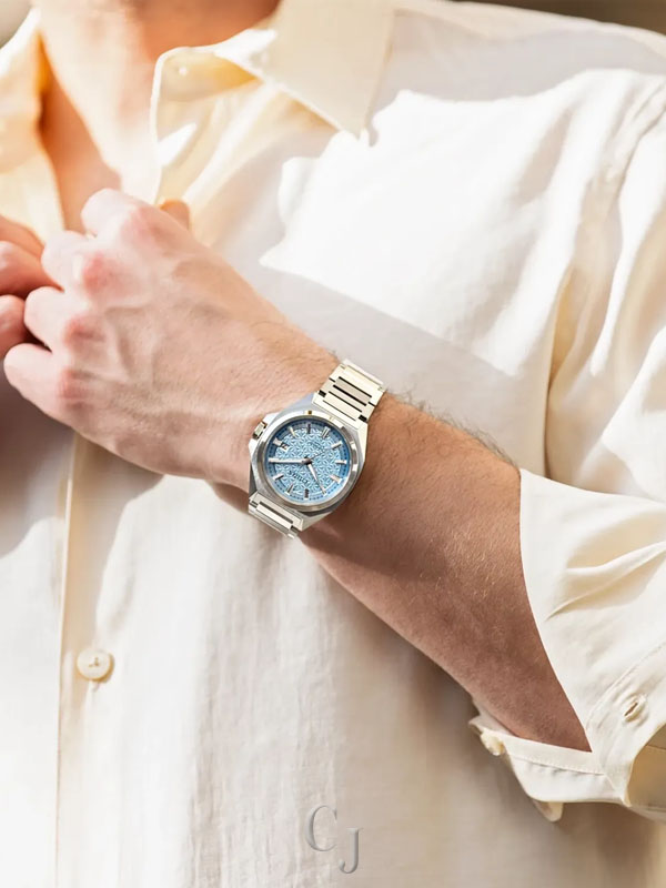 CITIZEN LIMITED EDITION SERIES8 831 LIGHT BLUE DIAL MEN’S WATCH NB6051-59L - Image 4