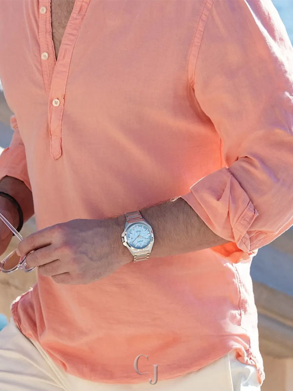 CITIZEN LIMITED EDITION SERIES8 831 LIGHT BLUE DIAL MEN’S WATCH NB6051-59L - Image 6