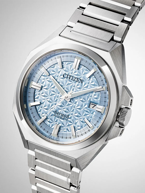 CITIZEN LIMITED EDITION SERIES8 831 LIGHT BLUE DIAL MEN’S WATCH NB6051-59L - Image 7