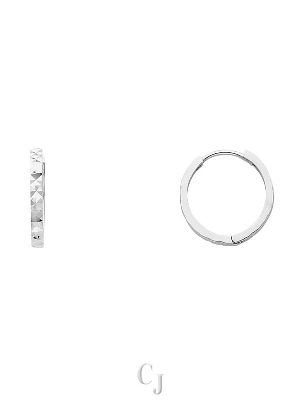 14KW DC Huggies Earrings