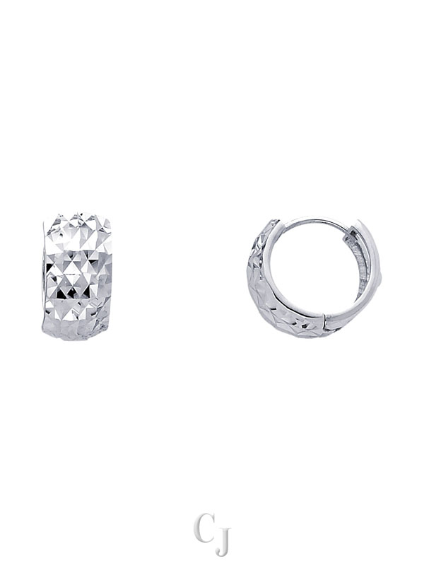 14KW DC Huggies Earrings