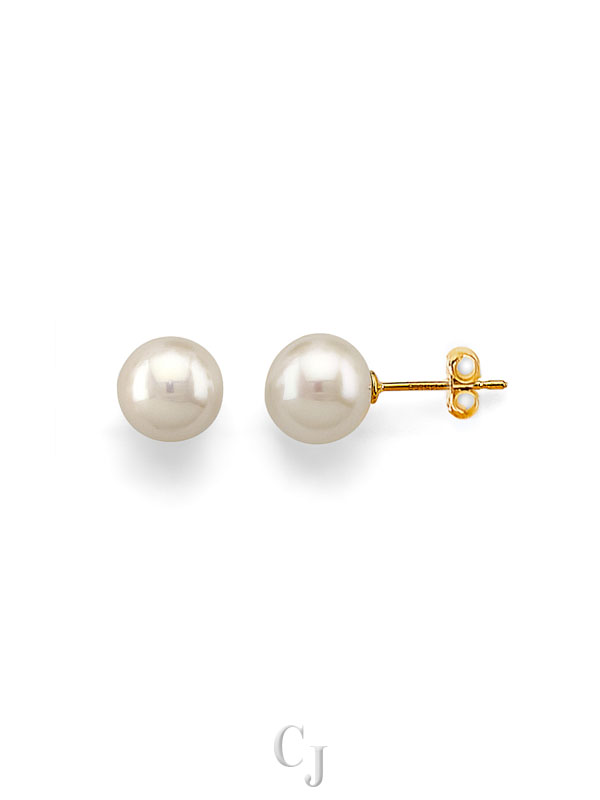 14KY Pearl Earrings
