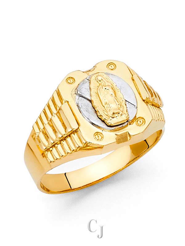 14K 2T Men's Ring