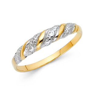 14K 2T Fancy Ring