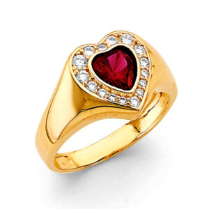14KY CZ Fancy Ring