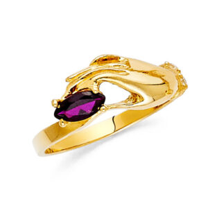 14KY CZ Fancy Ring