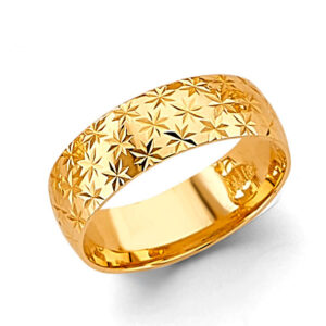 14KY 6mm DC Wedding Band