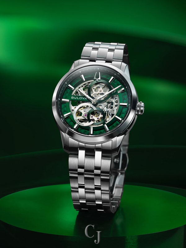 BULOVA SUTTON GREEN DIAL MEN’S WATCH 96A329 - Image 5