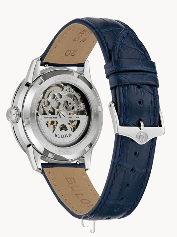 BULOVA SUTTON SILVER-TONE DIAL MEN’S WATCH 96A330 - Image 3