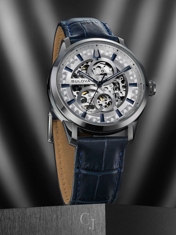 BULOVA SUTTON SILVER-TONE DIAL MEN’S WATCH 96A330 - Image 5