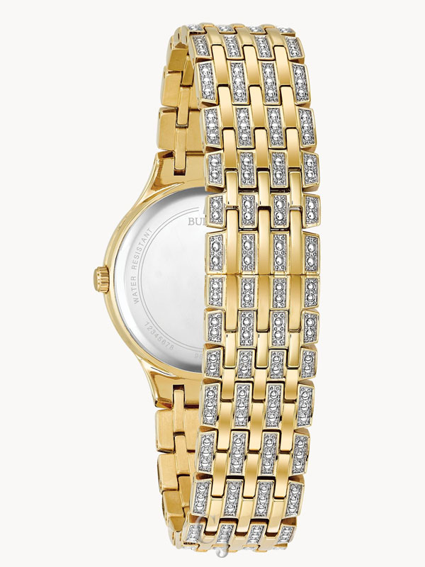 BULOVA PHANTOM GOLD SILVER DIAL MEN’S WATCH 98L263 - Image 3