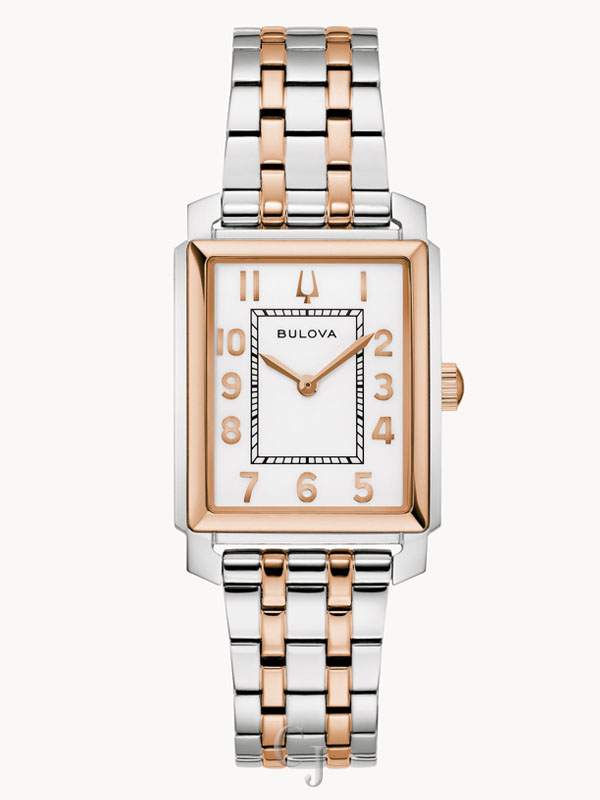 BULOVA SUTTON WHITE DIAL MEN’S WATCH 98L328