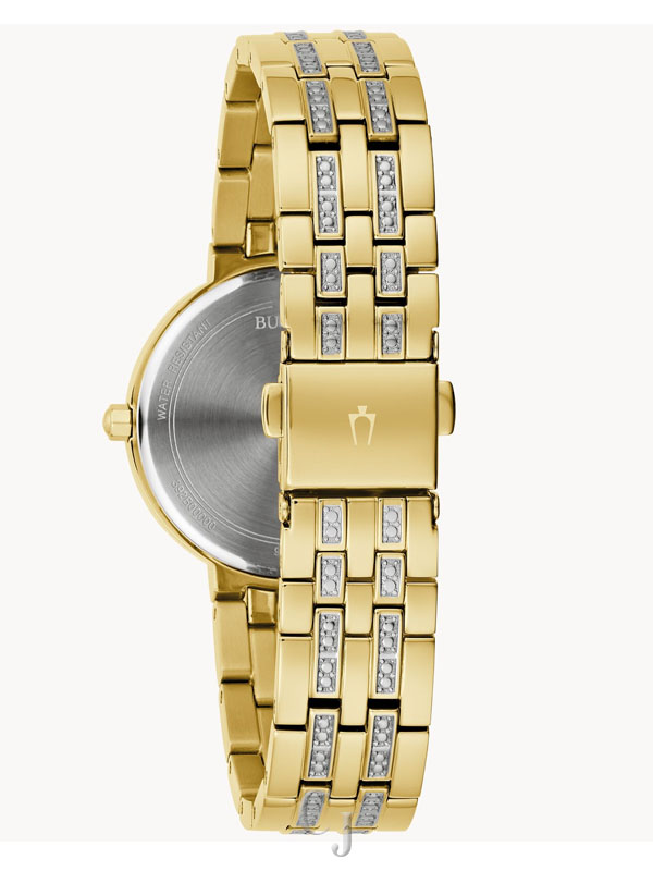 BULOVA CRYSTAL MOP DIAL WOMEN’S WATCH 98X138 - Image 2