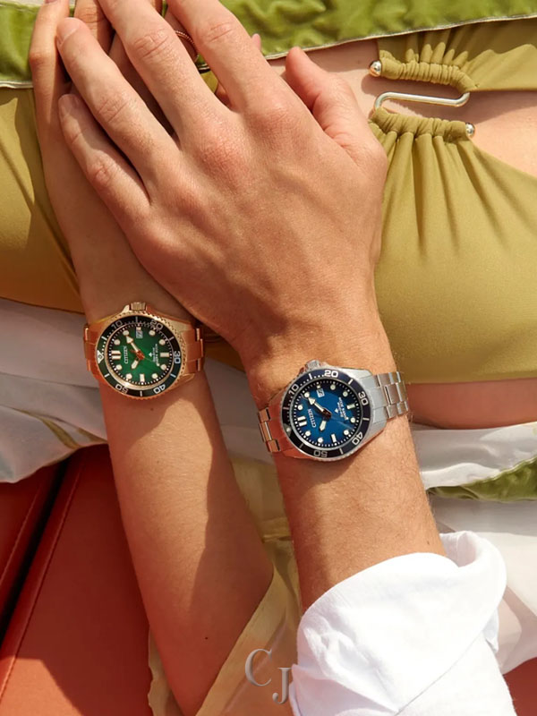 CITIZEN PROMASTER DIVE GREEN DIAL MEN’S WATCH BN0262-59W - Image 6