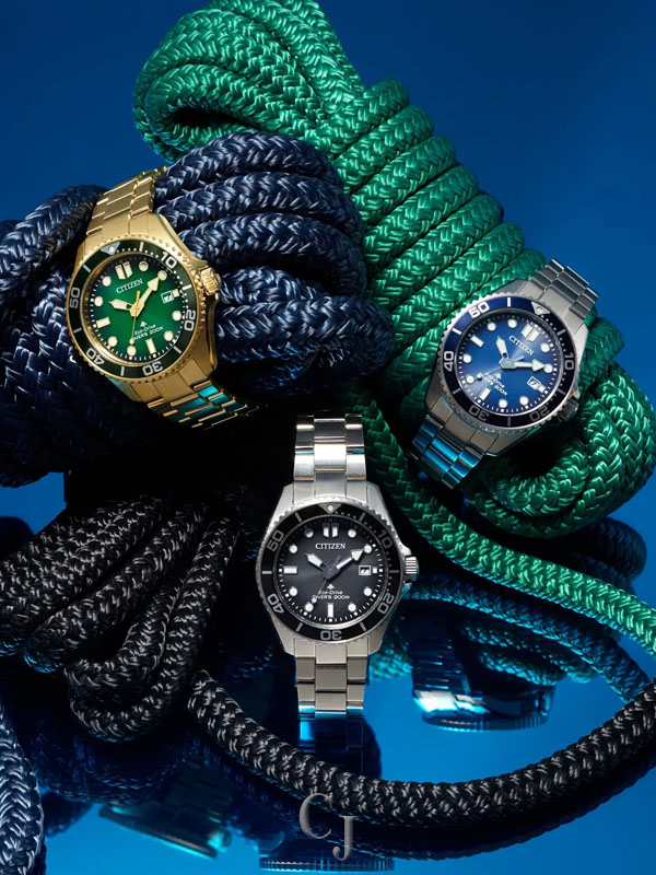 CITIZEN PROMASTER DIVE GREEN DIAL MEN’S WATCH BN0262-59W - Image 7