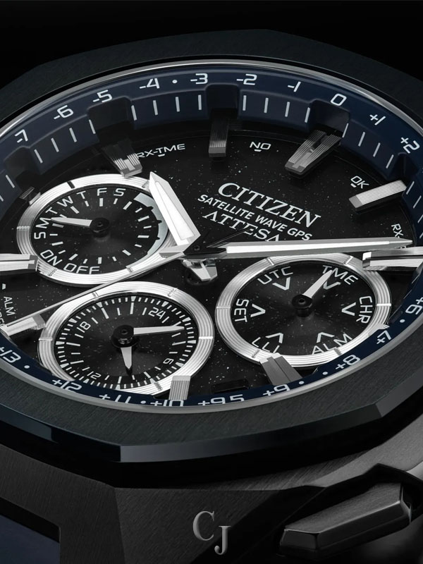 CITIZEN ATTESA LIMITED EDITION GRAY DIAL MEN’S WATCH CC4106-74E - Image 4