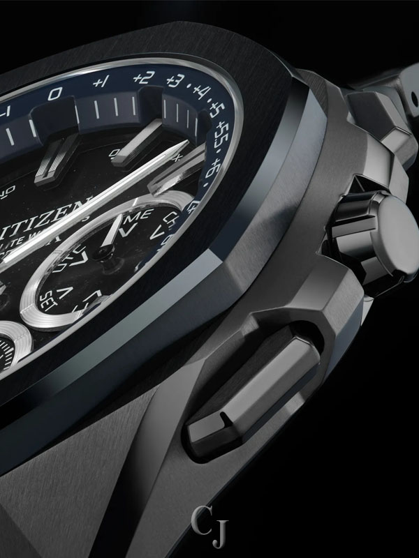 CITIZEN ATTESA LIMITED EDITION GRAY DIAL MEN’S WATCH CC4106-74E - Image 6