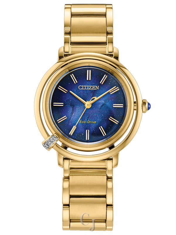 CITIZEN LIMITED EDITION L ARCLY BLUE DIAL WOMEN'S WATCH EM1099-57L