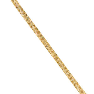 14KY Crystal Cut Bracelet