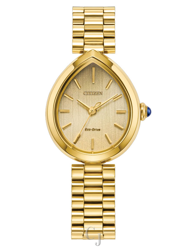 CITIZEN CITIZEN L RAINELL GOLD DIAL WOMEN’S WATCH EM1202-50P