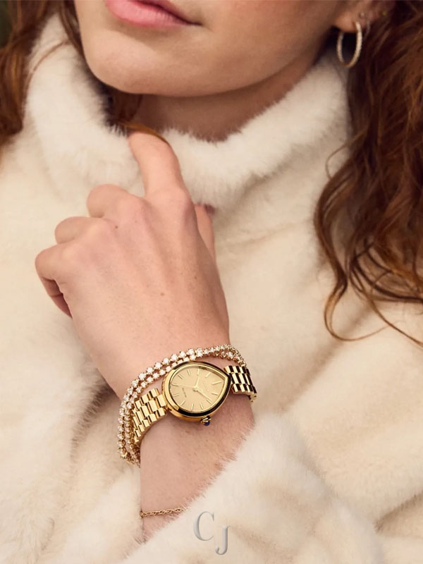 CITIZEN CITIZEN L RAINELL GOLD DIAL WOMEN’S WATCH EM1202-50P - Image 4