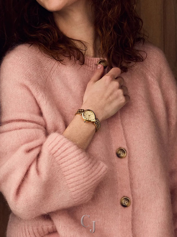 CITIZEN CITIZEN L RAINELL GOLD DIAL WOMEN’S WATCH EM1202-50P - Image 5