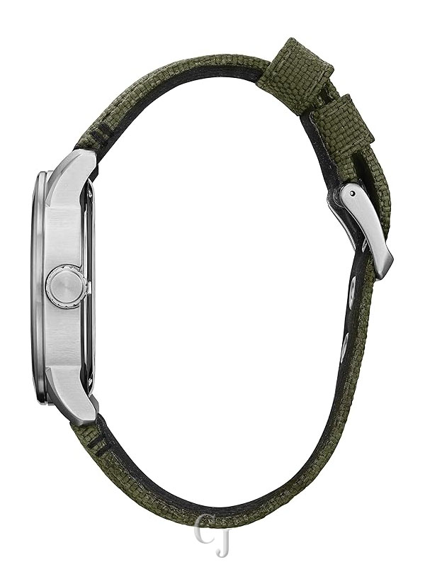 CITIZEN BLACK DIAL W/GREEN NYLON STRAP MEN’S WATCH BM8570-09E - Image 5