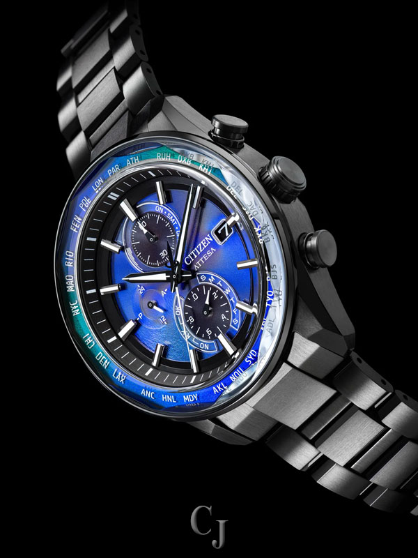 CITIZEN ATTESA LIMITED EDITION BLUE DIAL MEN’S WATCH AT8314-53L - Image 5