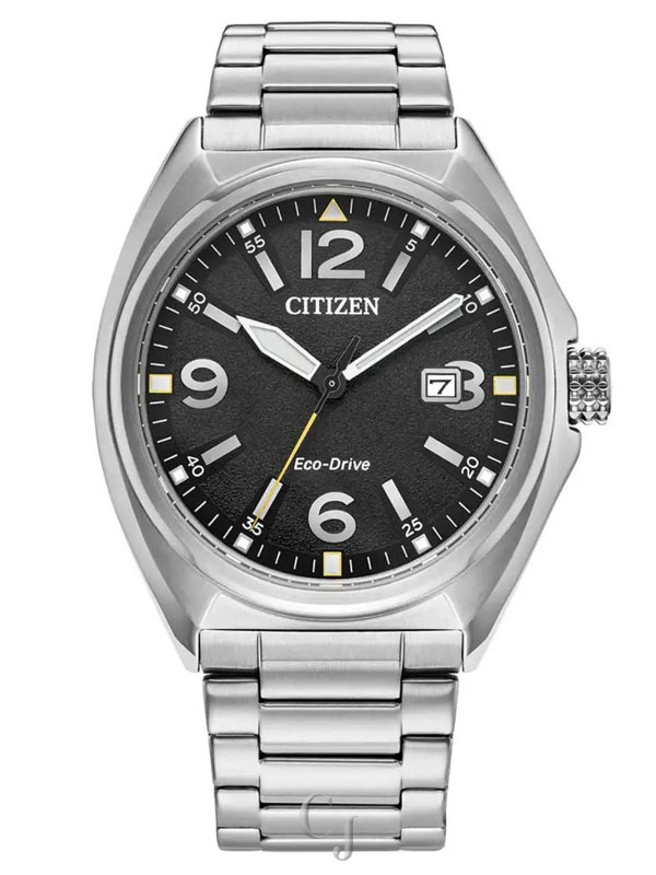 CITIZEN SPORT BLACK DIAL MEN'S WATCH AW1571-76E