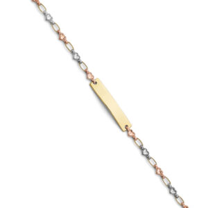 14K 3C Baby ID Bracelet