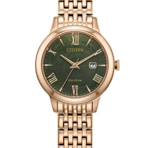 CITIZEN GREEN DIAL WOMEN’S WATCH EW2623-53X