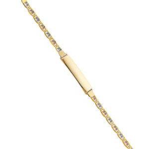 14K 3C Valentino Star DC 120 ID Bracelet