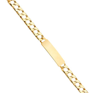14KY Cuban Link ID Bracelet