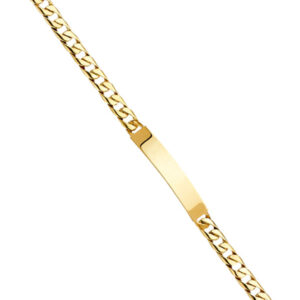 14KY Cuban Link ID Bracelet