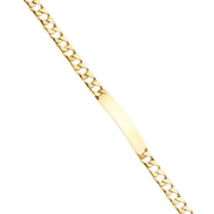 14KY Cuban Link ID Bracelet