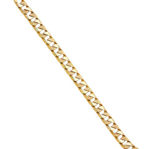 14KY Nugget Cuban Link Bracelet
